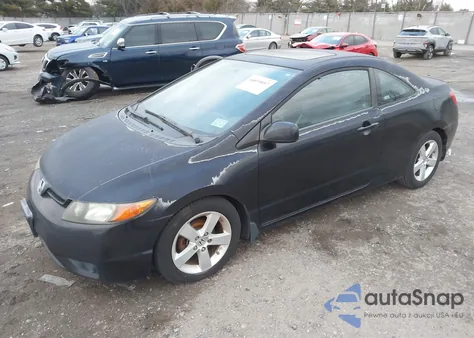 2008 Honda Civic Ex-L from USA, damaged, VIN 2HGFG12908H536396